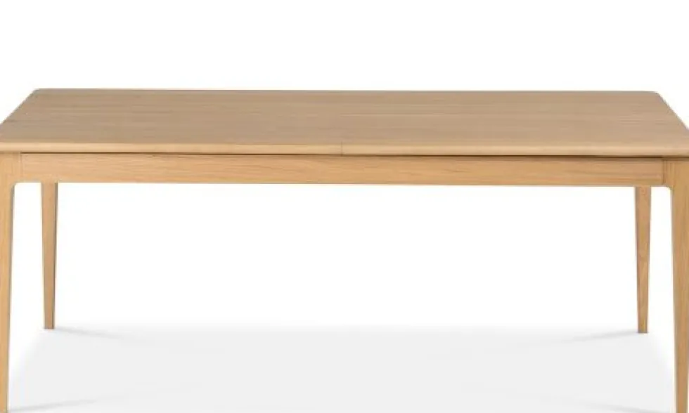 Höllviken matbord – vitpigmenterad mattlackad ek