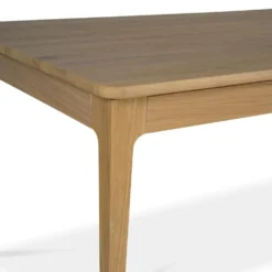 Höllviken matbord – vitpigmenterad mattlackad ek
