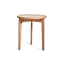 Höllviken sidobord 45cm vitpigmenterad ek