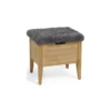 Klinte bänk 45 ek/ fårskinnslook
