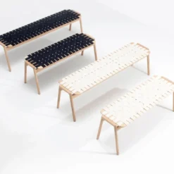 Klupa bänk 120 ek/ vit