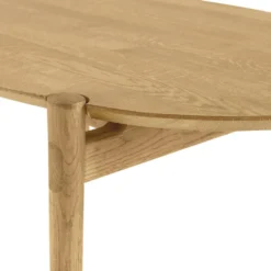 Kuma ovalt soffbord 140cm oljad ek