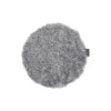 Lammskinnsdyna Charcoal Grey Silver 27