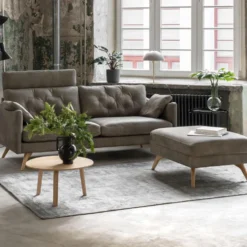 Leon Lounge soffa – läder tribe