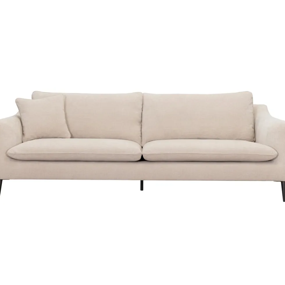 Linden soffa 3-sits XL – tyg Natron smoke grey