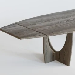 Longboat matbord – oljad mörkgrå ask C11