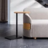 Loop sidobord ek/ svart