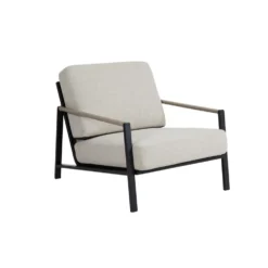 Lyra fåtölj svart/ beige