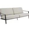 Lyra 2,5-sits soffa svart/beige