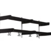 Meja hatthylla svartbets 115cm 2 plan