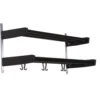 Meja hatthylla svartbets 90cm 2 plan