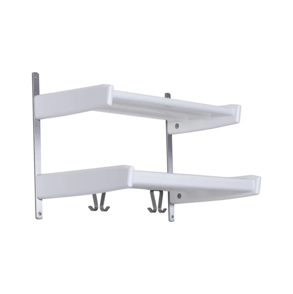 Meja hatthylla vitlack 59cm 2 plan