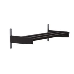 Meja skohylla svartbets 59cm vägg 1 plan