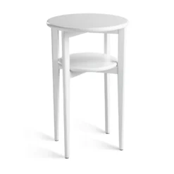 Mira sängbord vitlack