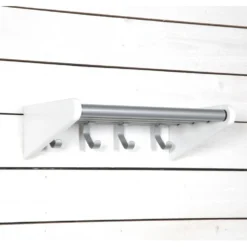 Moa hatthylla vitlack 50-80cm justerbar längd