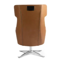 Myplace fåtölj & pall – läder jesolo cognac