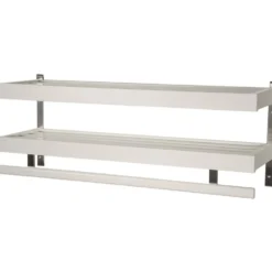 Nadja hatthylla 2 plan vitlack 80cm