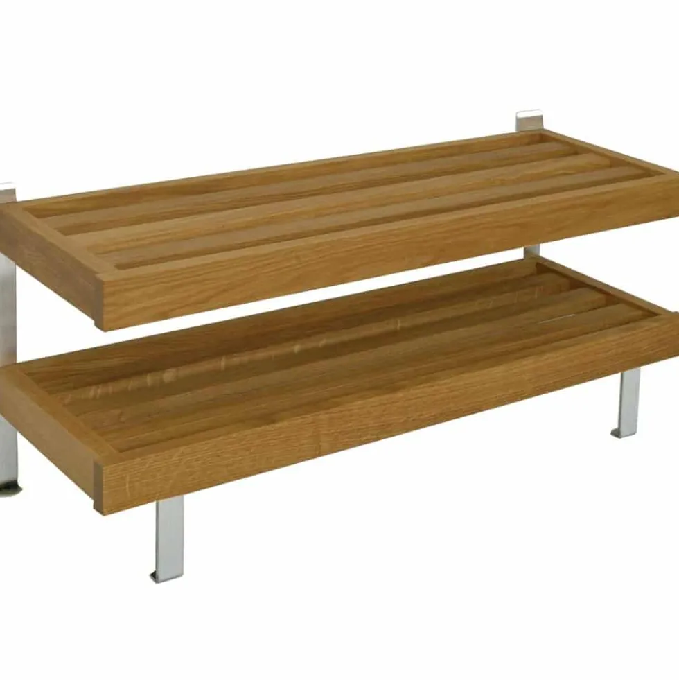 Nadja skohylla 2 plan golv ek 80cm