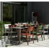 Nimes matbord 200 khaki