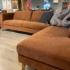 Nordic byggbar soffa – tyg lapis copper brown