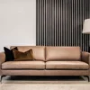 Nordic soffa 3-sits XXL – läder vintage taupe
