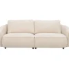 Norris 3-sits soffa – tyg Anna ljusbeige