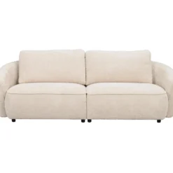 Norris 3-sits soffa – tyg Anna ljusbeige
