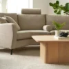 Roma byggbar soffa – tyg Rocco 16 beige