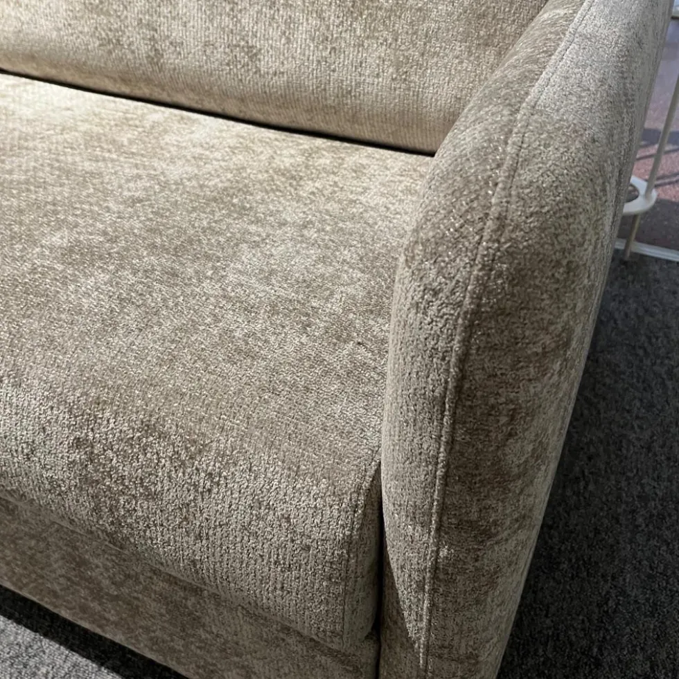 Scandic bäddsoffa framåtbäddad – tyg rhapsody 05 beige
