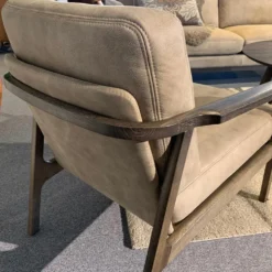 Select fåtölj – läder orbital light lontra