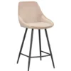 Sierra barstol beige sammet