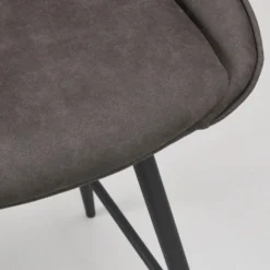 Sierra barstol mörkgrå microfiber