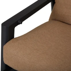 Slide fåtölj svart /cinnamon gold