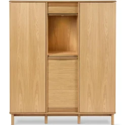 SM546 barskåp oljad ek