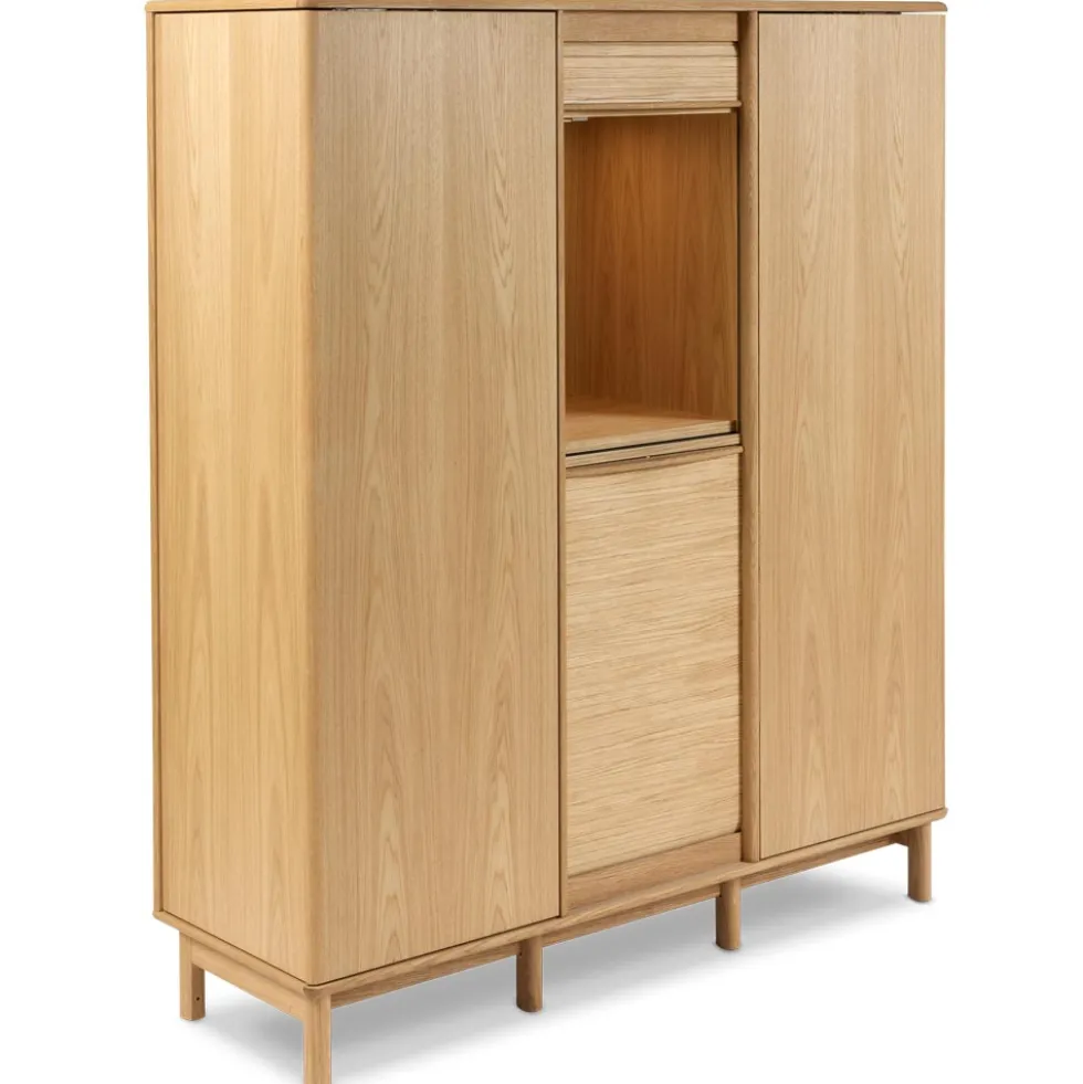 SM546 barskåp oljad ek