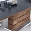 SM30 höj- & sänkbart matbord svart