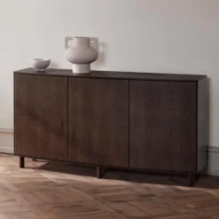 SM413 skänk mocca ek