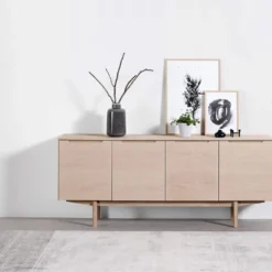SM306 skänk vitoljad ek