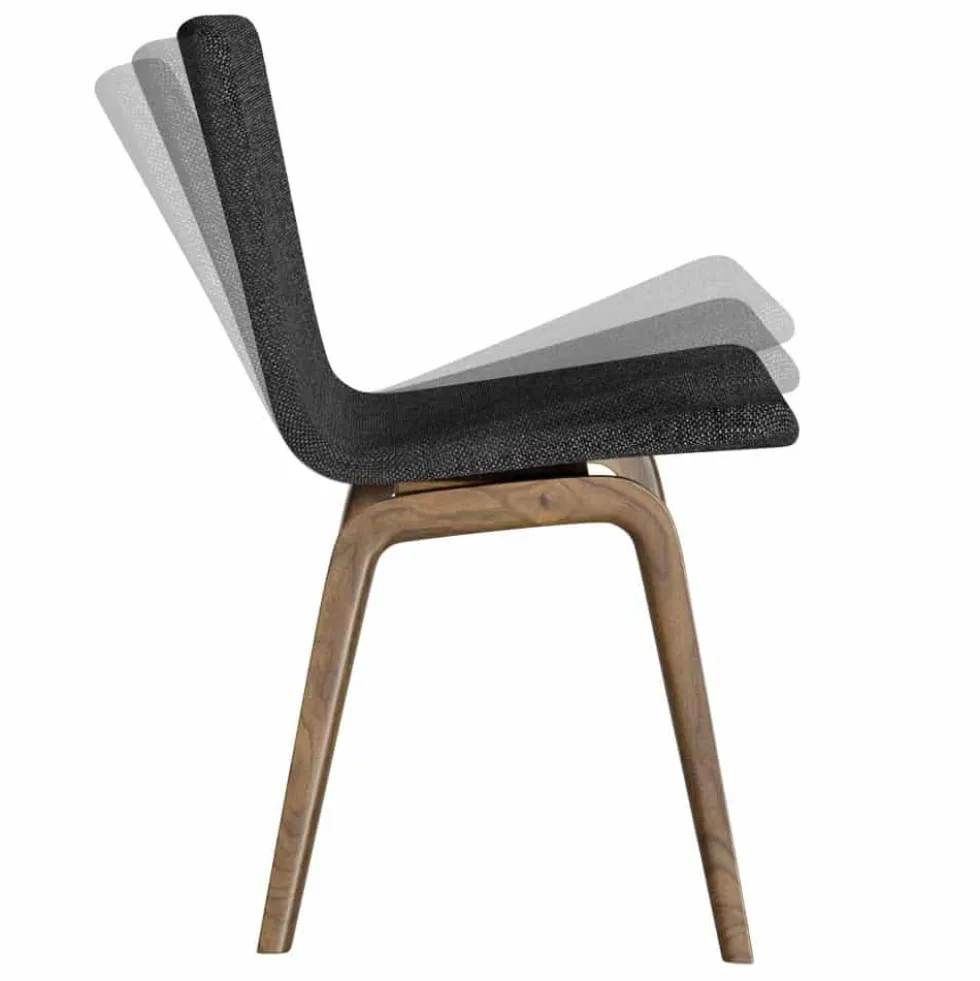 SM811 stol oljad valnöt/ tyg brahms 31