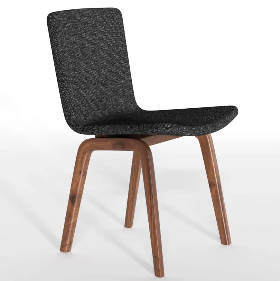SM811 stol oljad valnöt/ tyg brahms 31