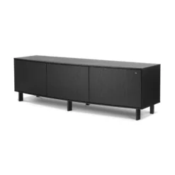 SM411 TV-bänk svartbetsad ek