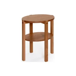 Solo fåtöljbord ek
