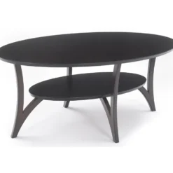 Spinell soffbord espresso mörkbrun