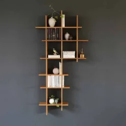 Stack stående hylla