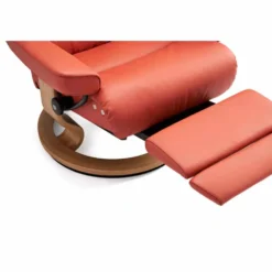 Stressless Mayfair M Leg & Back Comfort – läder paloma chestnut