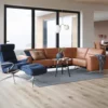 Stressless Stella hörnsoffa – läder Paloma copper