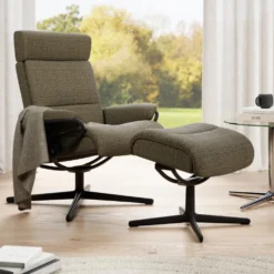 Stressless Tokyo fåtölj justerbart nackstöd – tyg Bloom jade caramel