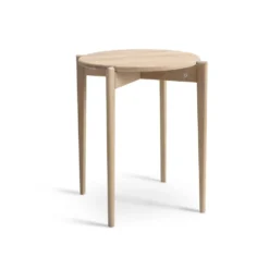 Tilia fåtöljbord vitoljad ek