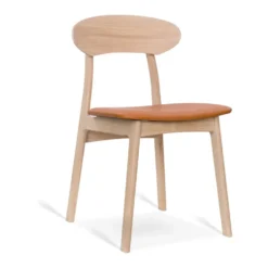 Tribe stol vitpigmenterad ek