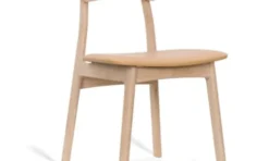 Tribe stol vitpigmenterad ek